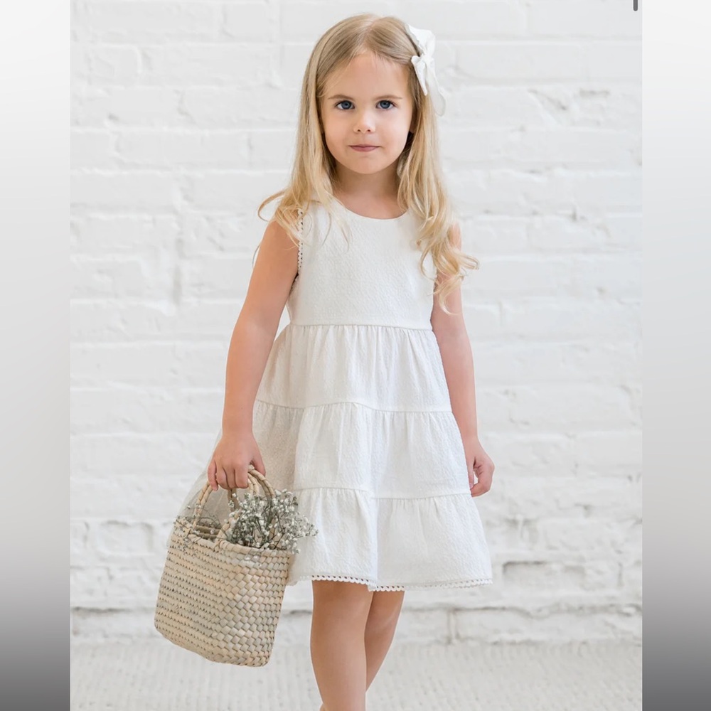 Colored Organics tiered dress